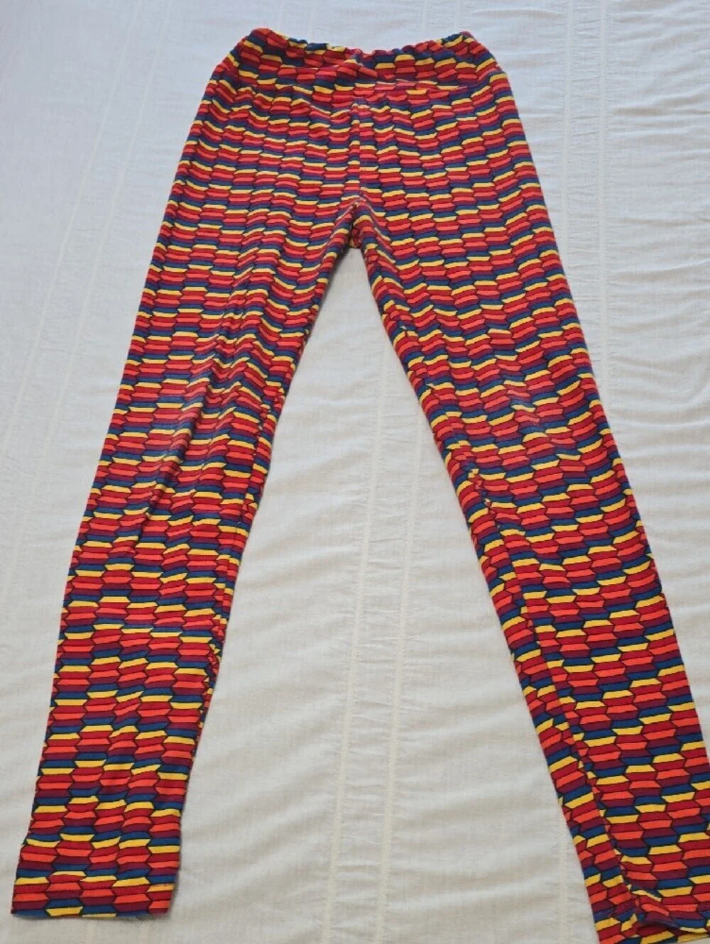 Gymboree/One Step Up/ LulaRoe Girls' Floral & Multicolor Leggings  Size  10